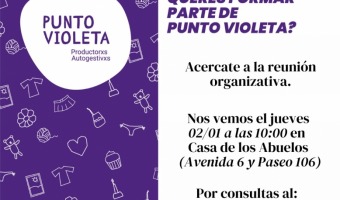 QUERS FORMAR PARTE DE NUESTRO PUNTO VIOLETA?